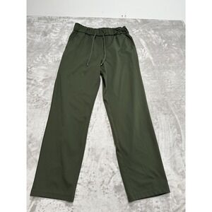 Hilary Radley Pants Womens Size XS Dark Green Drawstring Elastic‎ Waist Pockets